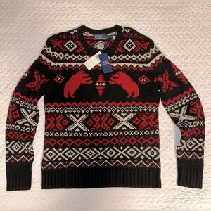 Polo by Ralph Lauren Holiday Bear Sweater